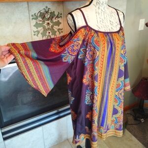 💥 3/$20 Large Cold Shoulder Dress or Swim Cover Up!